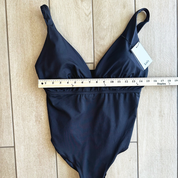 Knix Womens Tamarindo One Piece Swimsuit XL Classic Beach Resort Summer Vacation - Picture 5 of 6